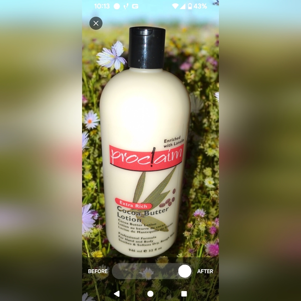 Proclaim Extra Rich Cocoa Butter Lotion Enriched With Lanolin 32oz New!.